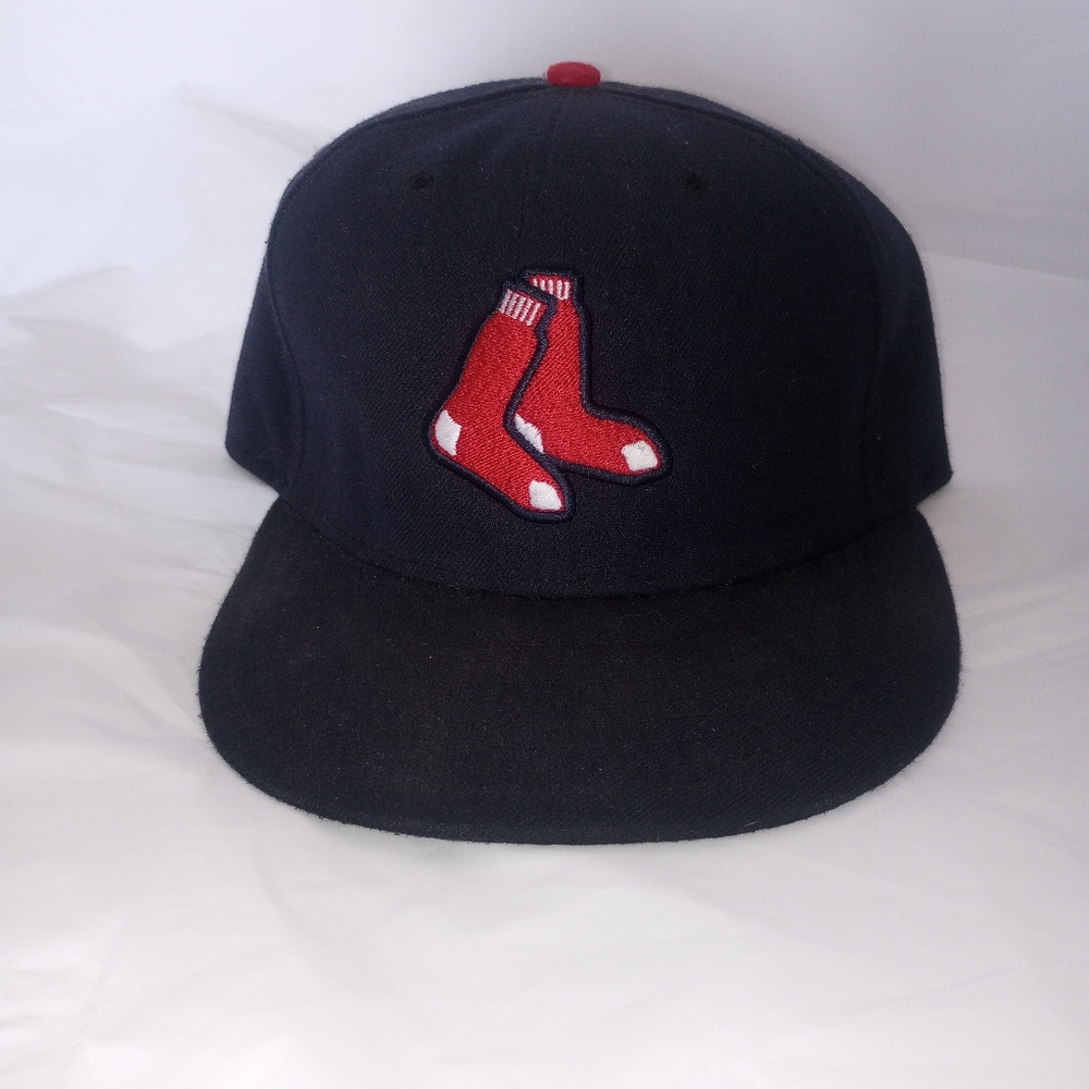 New Era Black and Red Baseball Cap